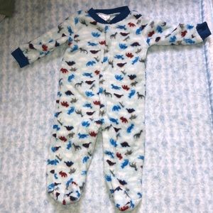 Sweet and soft furry onesies for baby boy (3-6months)